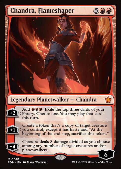 Chandra, Flameshaper (81) [Foundations]