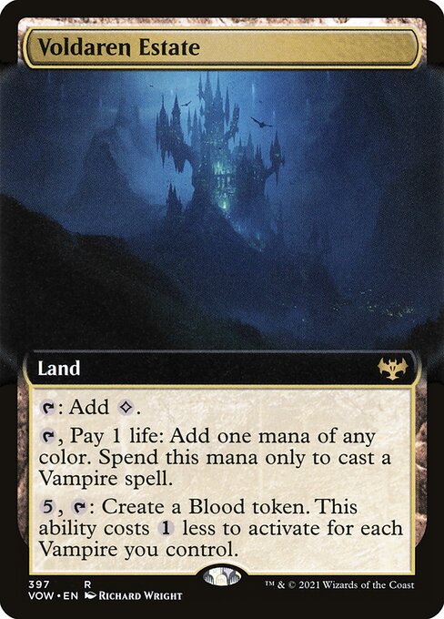 Voldaren Estate (397) [Innistrad: Crimson Vow] [Extended Art]