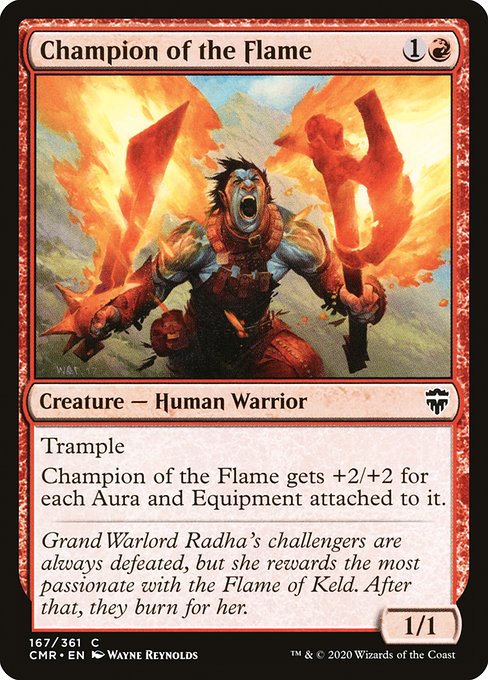 Champion of the Flame (167) [Commander Legends]