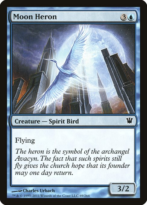 Moon Heron (69) [Innistrad]