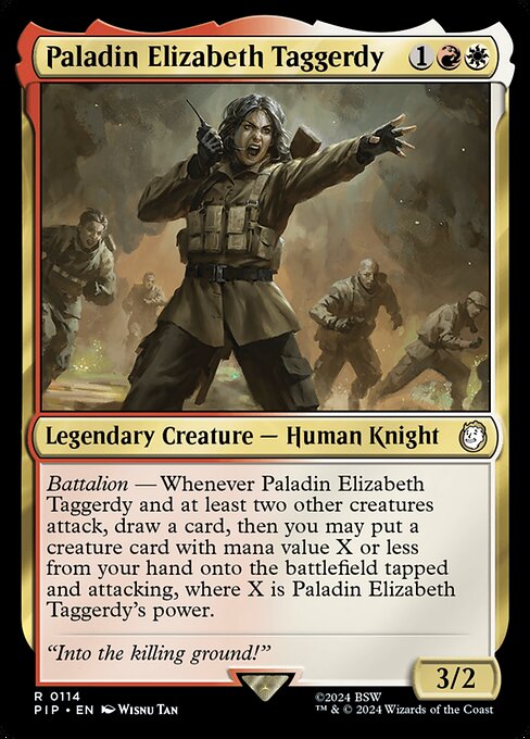 Paladin Elizabeth Taggerdy (114) [Fallout]