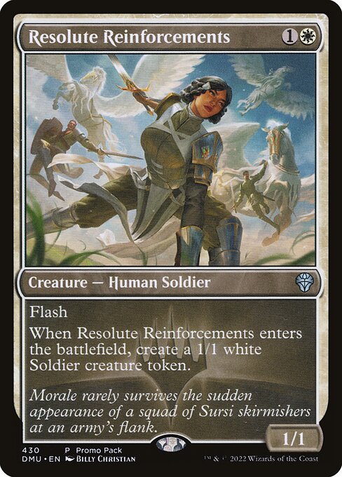 Resolute Reinforcements (430) [Dominaria United]