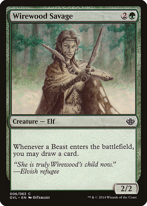 Wirewood Savage (6) [Duel Decks Anthology: Garruk vs. Liliana]