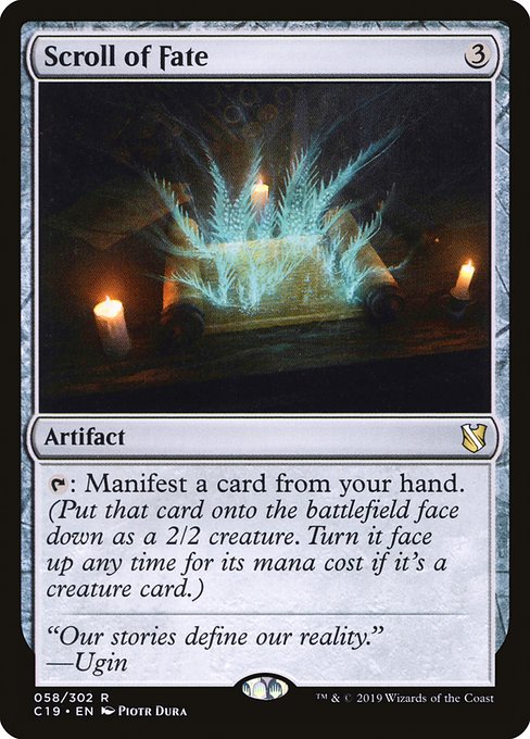 Scroll of Fate (58) [Commander 2019]