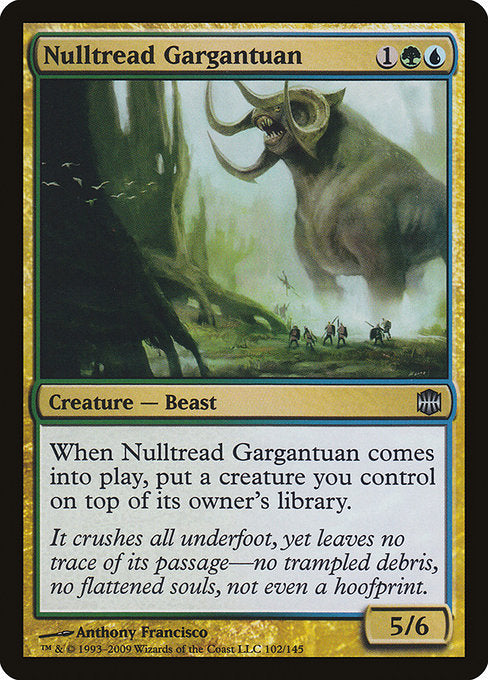 Nulltread Gargantuan (102) [Alara Reborn]