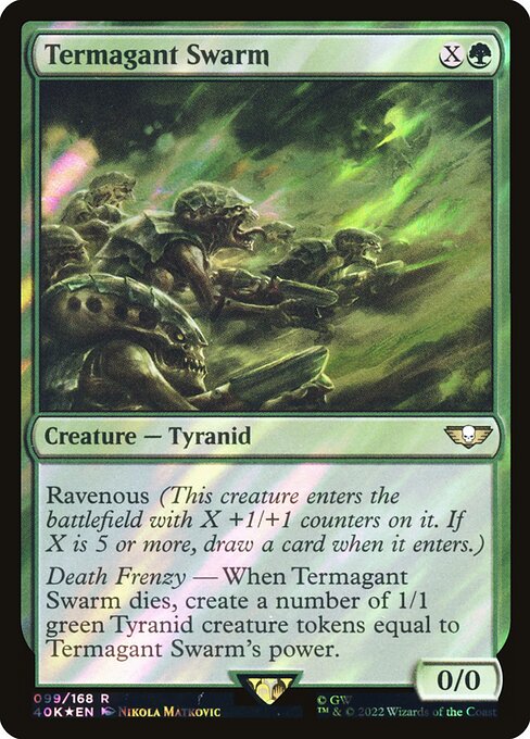 Termagant Swarm (99★) [Warhammer 40,000 Commander]