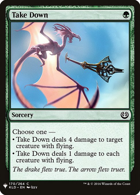 Take Down (KLD-170) [The List]