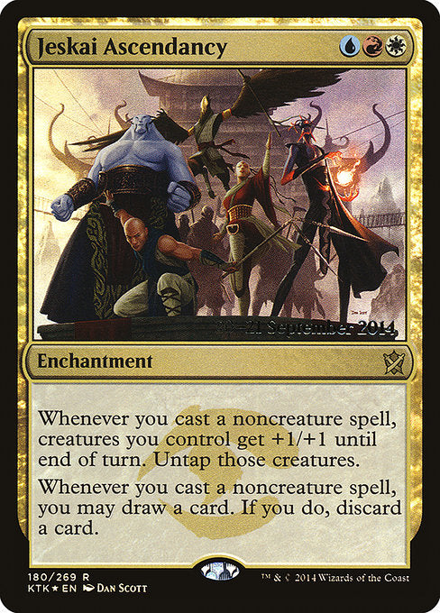 Jeskai Ascendancy (180s) [Khans of Tarkir Promos]