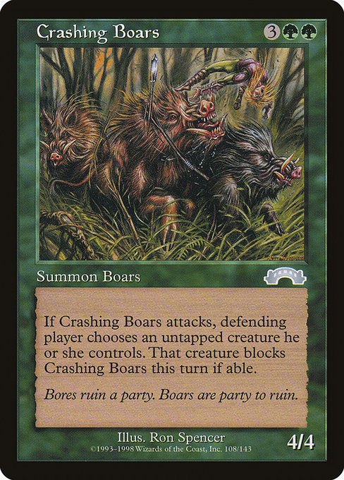Crashing Boars (108) [Exodus]