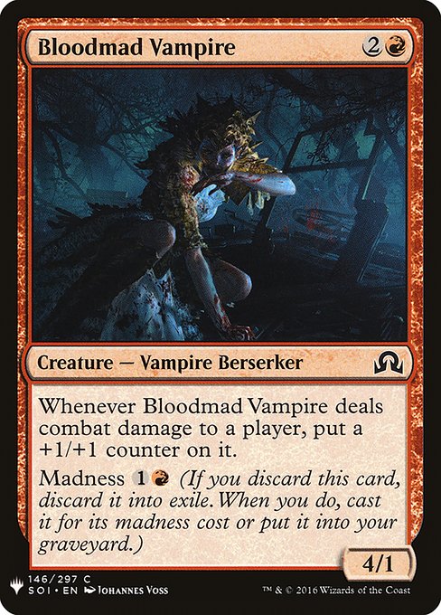 Bloodmad Vampire (SOI-146) [The List]