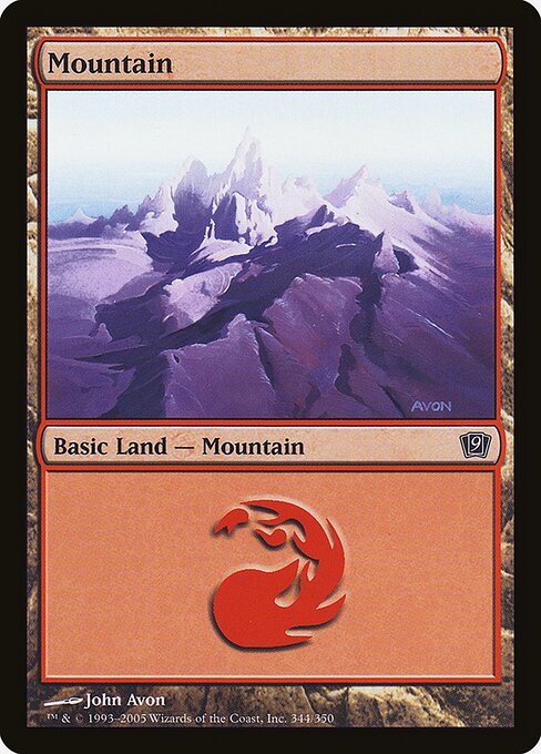 Mountain (344★) [Ninth Edition]