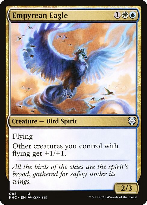 Empyrean Eagle (85) [Kaldheim Commander]