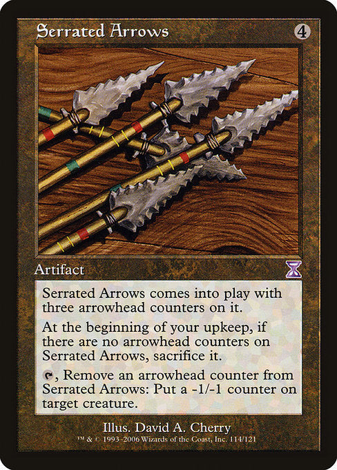 Serrated Arrows (114) [Time Spiral Timeshifted]
