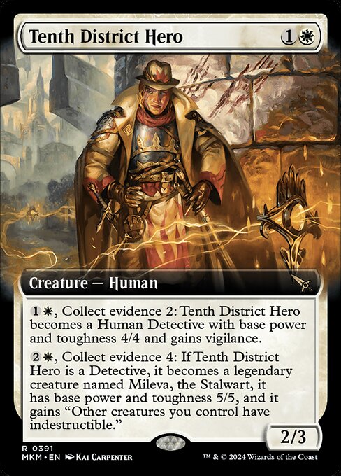 Tenth District Hero (391) [Murders at Karlov Manor] [Extended Art]