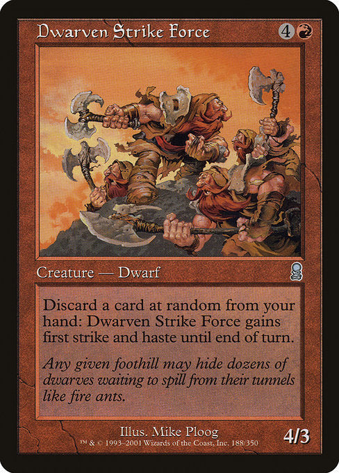 Dwarven Strike Force (188) [Odyssey]