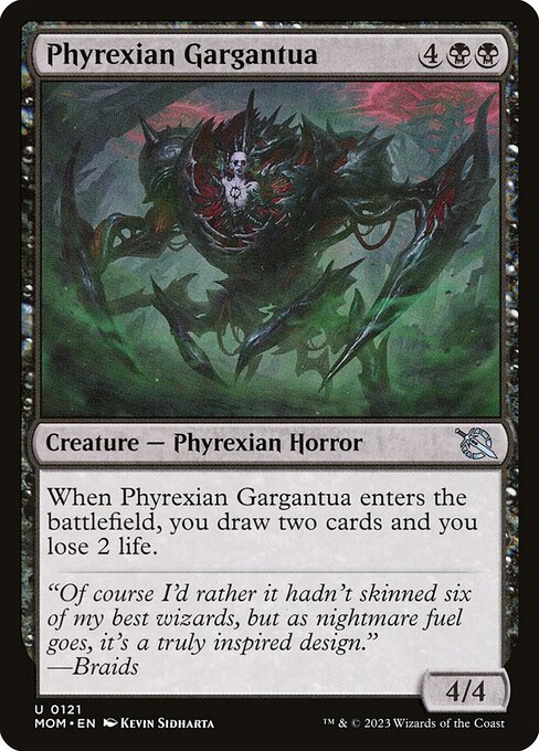 Phyrexian Gargantua (121) [March of the Machine]