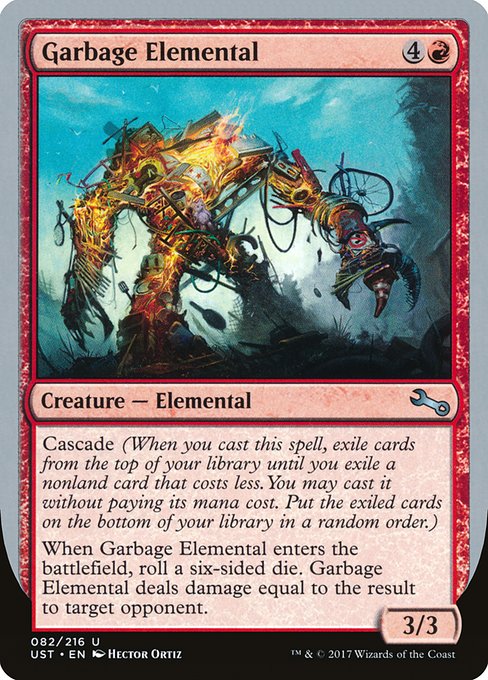 Garbage Elemental (82d) [Unstable]