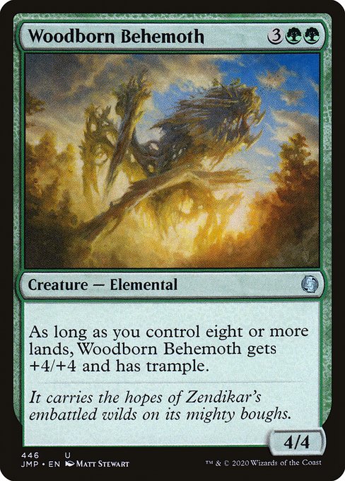 Woodborn Behemoth (446) [Jumpstart]