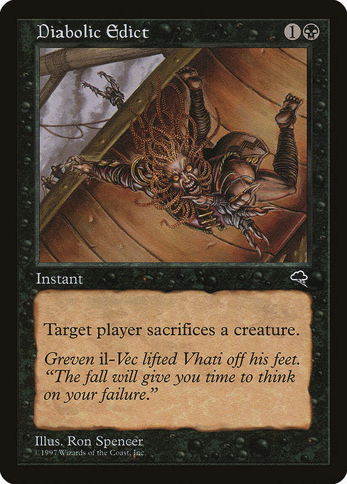 Diabolic Edict (128) [Tempest]