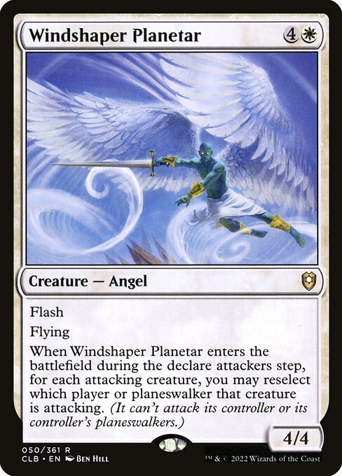 Windshaper Planetar (50) [Commander Legends: Battle for Baldur's Gate]