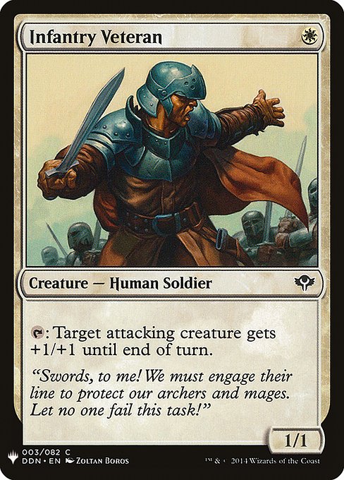 Infantry Veteran (DDN-3) [The List]