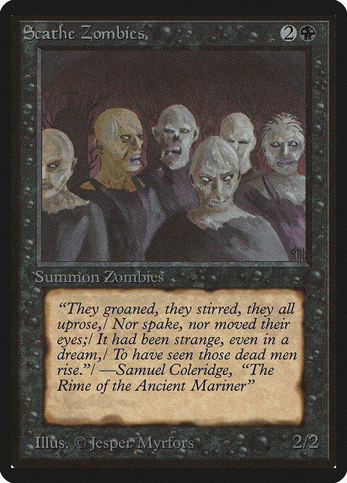 Scathe Zombies (126) [Limited Edition Beta]