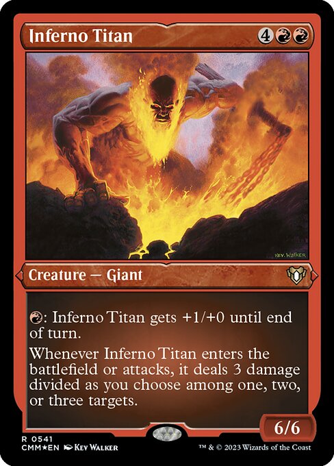 Inferno Titan (541) [Commander Masters]