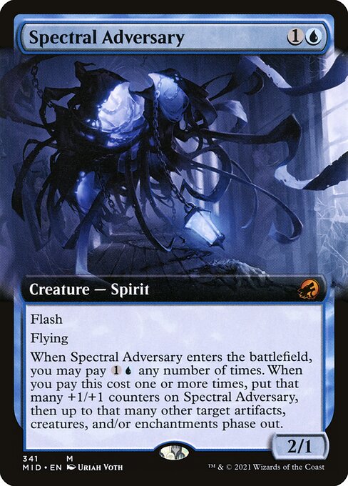 Spectral Adversary (341) [Innistrad: Midnight Hunt] [Extended Art]