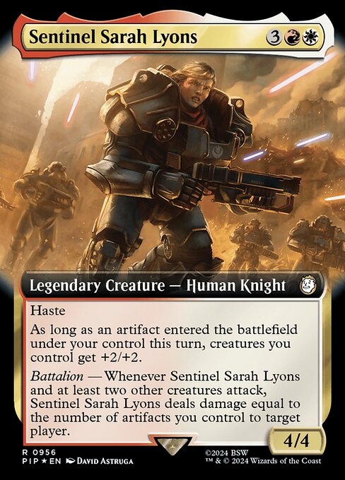 Sentinel Sarah Lyons (956) [Fallout]