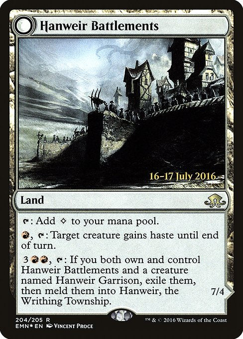 Hanweir Battlements (204s) [Eldritch Moon Promos]