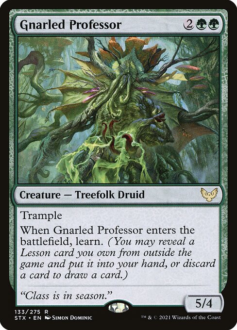 Gnarled Professor (133) [Strixhaven: School of Mages]