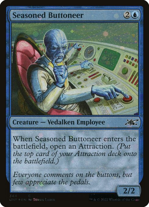 Seasoned Buttoneer (344) [Unfinity]