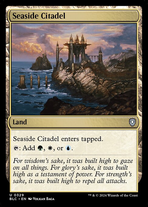 Seaside Citadel (329) [Bloomburrow Commander]