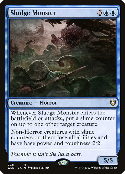 Sludge Monster (735) [Commander Legends: Battle for Baldur's Gate]