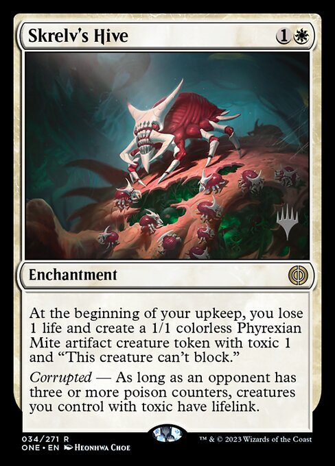 Skrelv's Hive (34p) [Phyrexia: All Will Be One Promos]