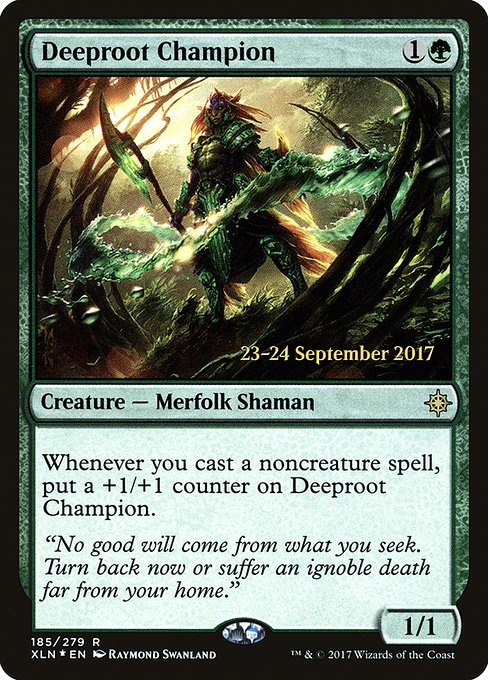 Deeproot Champion (185s) [Ixalan Promos]