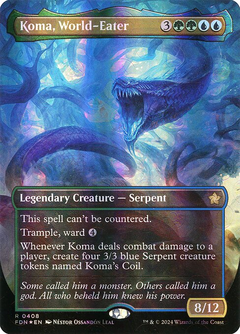 Koma, World-Eater (408) [Foundations]