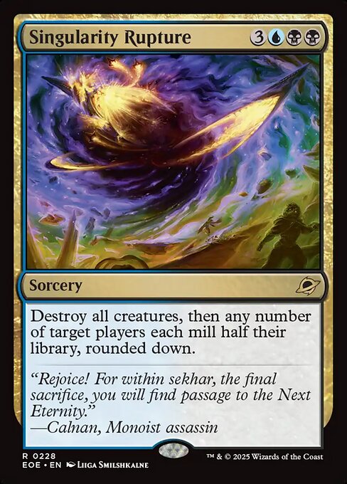 Singularity Rupture (228) [Edge of Eternities]