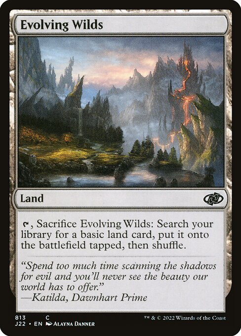 Evolving Wilds (813) [Jumpstart 2022]