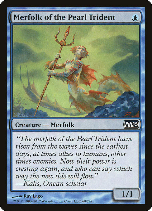 Merfolk of the Pearl Trident (60) [Magic 2013]