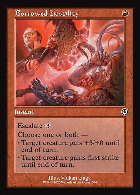 Borrowed Hostility (396) [Innistrad Remastered]