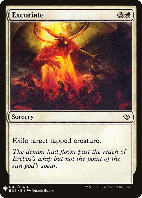 Excoriate (E01-5) [The List]