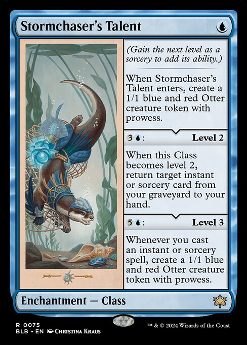 Stormchaser's Talent (75) [Bloomburrow]