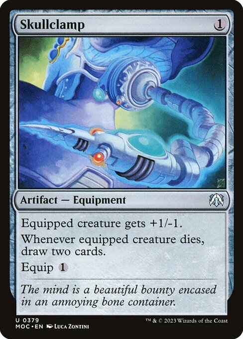 Skullclamp (379) [March of the Machine Commander]