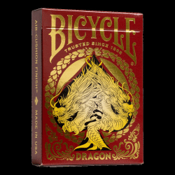Bicycle Red Dragon Playing Cards image 0