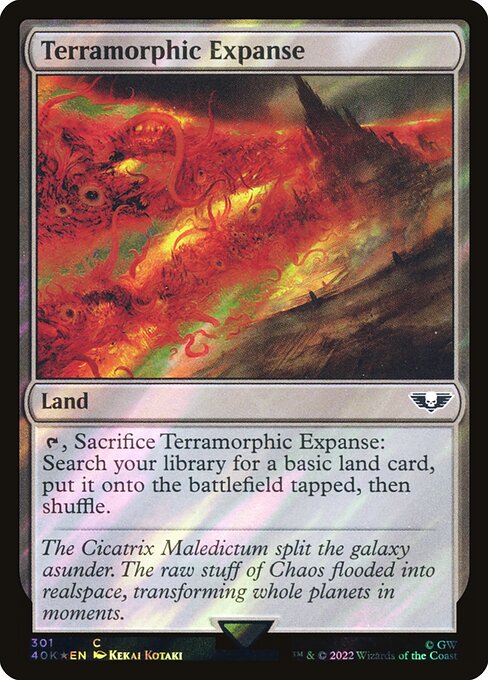 Terramorphic Expanse (301★) [Warhammer 40,000 Commander]