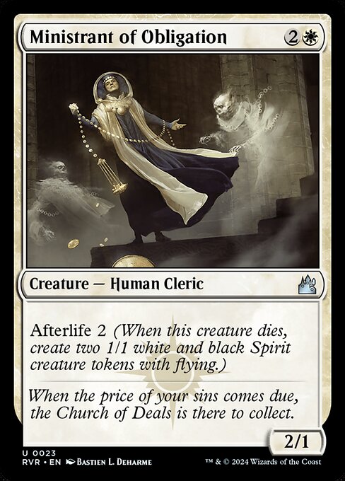 Ministrant of Obligation (23) [Ravnica Remastered]