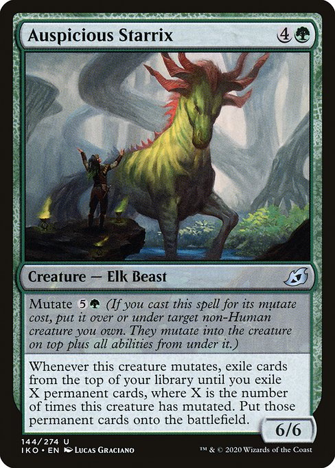 Auspicious Starrix (144) [Ikoria: Lair of Behemoths]