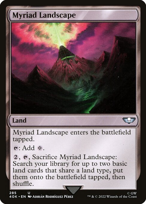 Myriad Landscape (285) [Warhammer 40,000 Commander]