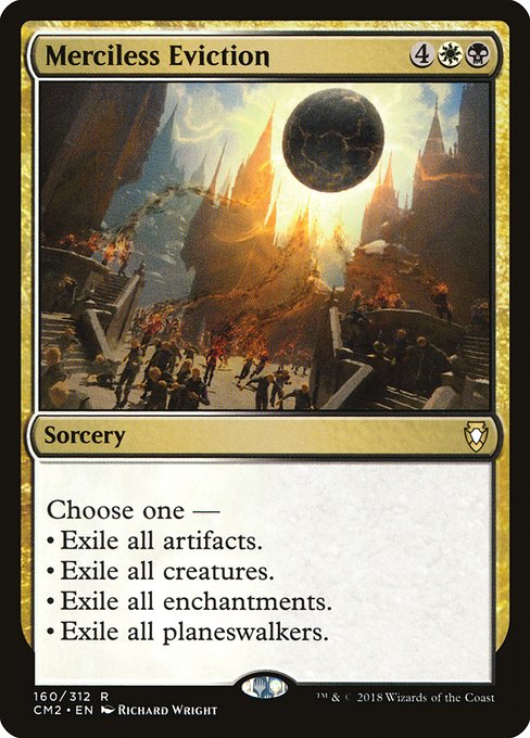 Merciless Eviction (160) [Commander Anthology Volume II]